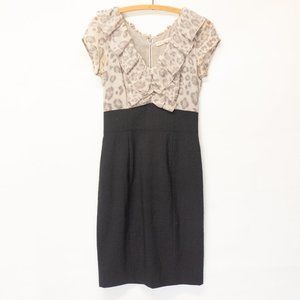 Rebecca Taylor Leopard Print Dress